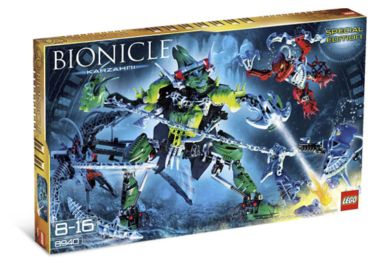 8940 Karzahni (Retired) LEGO BIONICLE product image 1, provided for visual reference and product detail review
