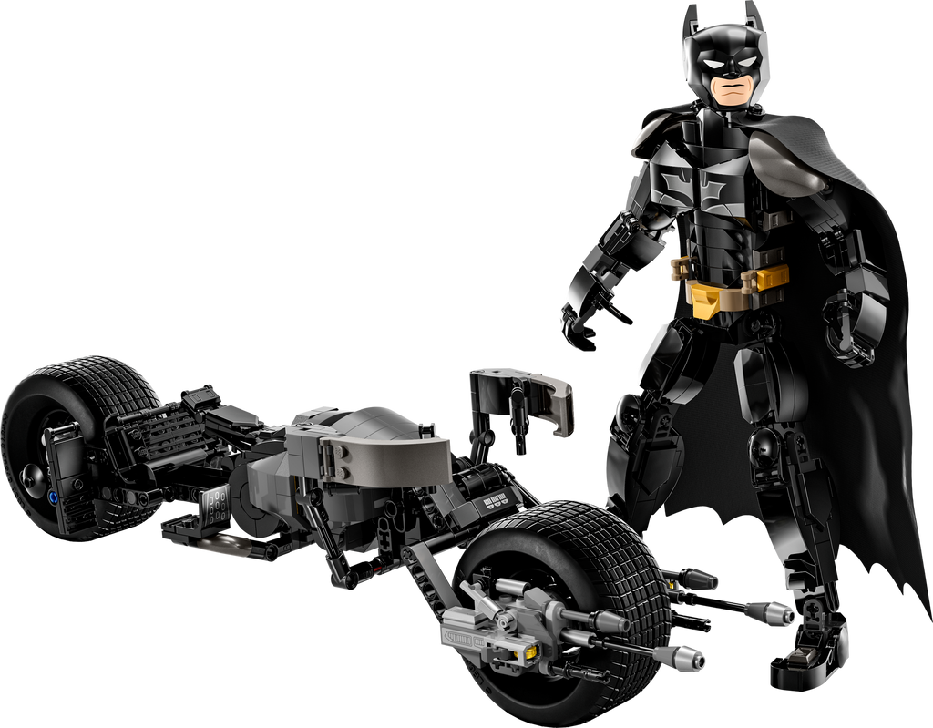 76273 Batman Construction Figure and the Bat-Pod Bike (Used) LEGO Super Heroes product image 1, provided for visual