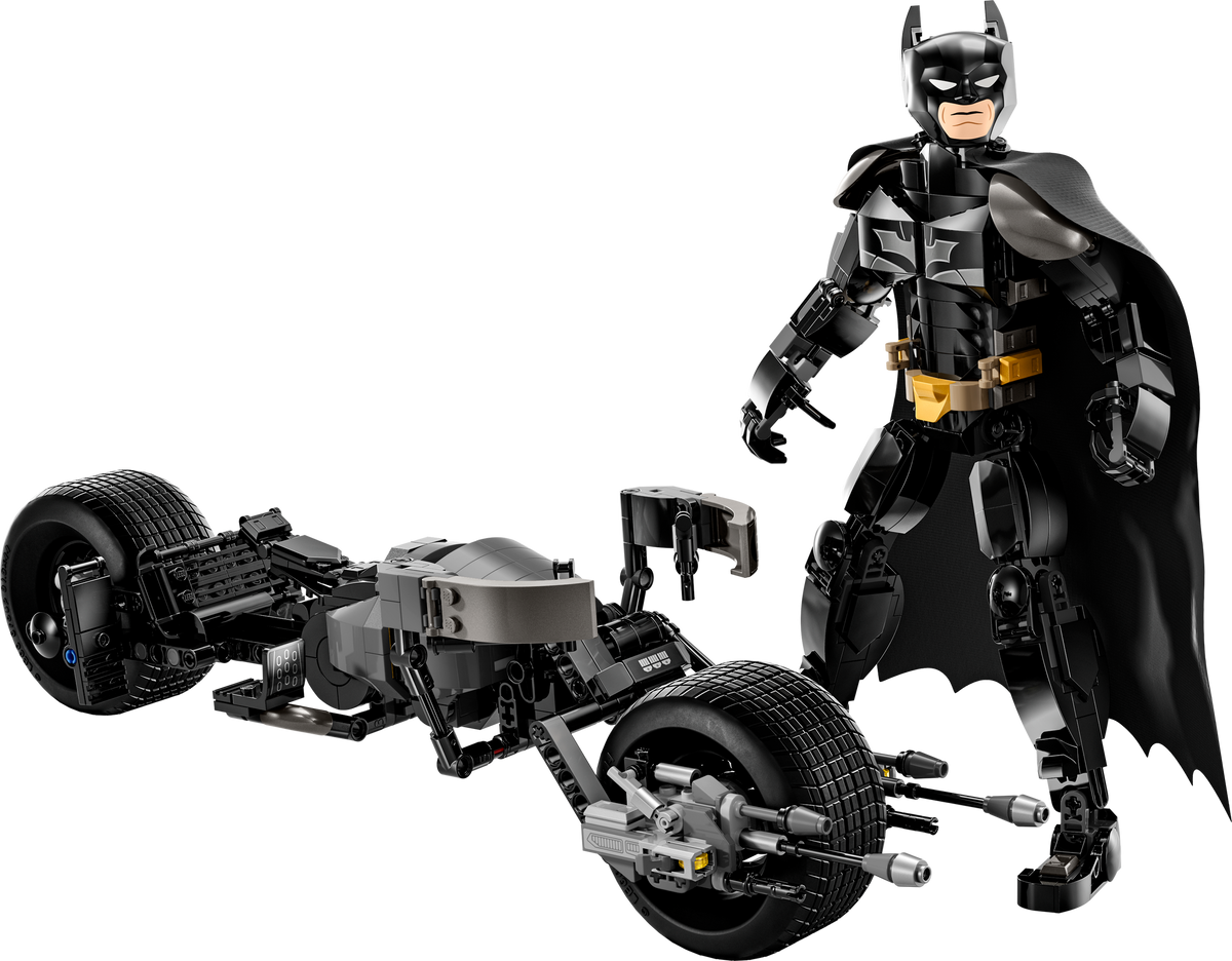76273 Batman Construction Figure and the Bat-Pod Bike (Used) LEGO Super Heroes product image 1, provided for visual