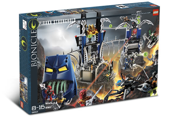 8894 Piraka Stronghold (Retired) LEGO BIONICLE product image 1, provided for visual reference and product detail review