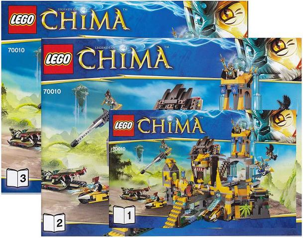 70010 The Lion CHI Temple (Used) LEGO Legends of Chima product image 2, provided for visual reference and product detail