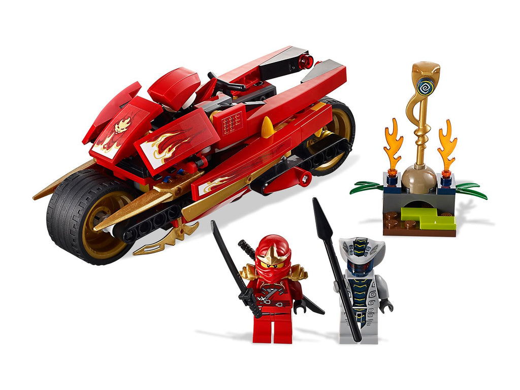 9441 Kai's Blade Cycle (Used) LEGO Ninjago product image 1, provided for visual reference and product detail review