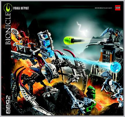 8892 Piraka Outpost (Used) LEGO BIONICLE product image 2, provided for visual reference and product detail review