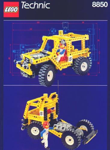 8850 Rally Support Truck (Used) LEGO TECHNIC product image 1, provided for visual reference and product detail review