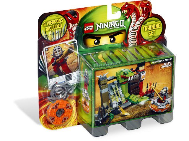 9558 Training Set (Retired) LEGO Ninjago product image 1, provided for visual reference and product detail review