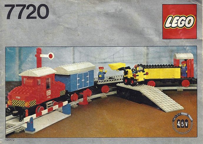 7720 Diesel Freight Train Set (Certified) LEGO Trains product image 1, provided for visual reference and product detail