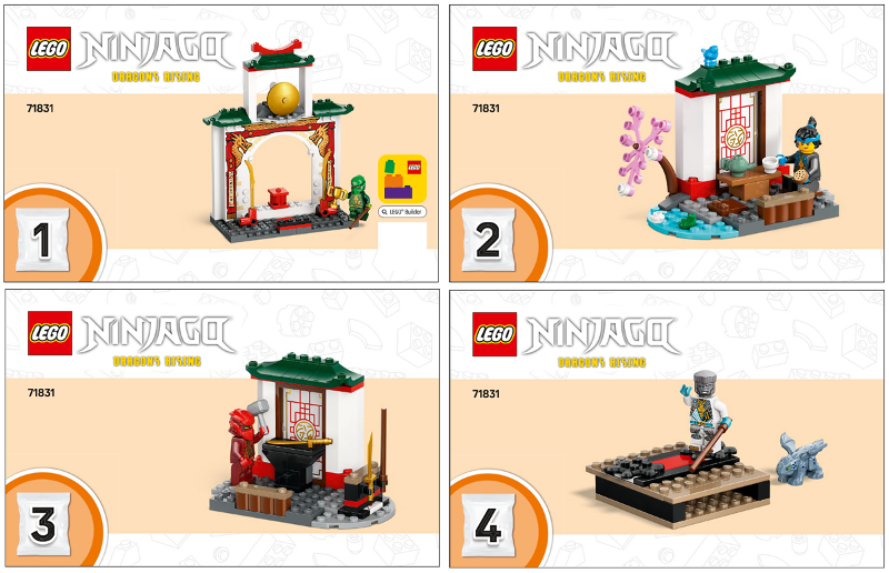 71831 Ninja Spinjitzu Temple (Certified) LEGO Ninjago product image 1, provided for visual reference and product detail