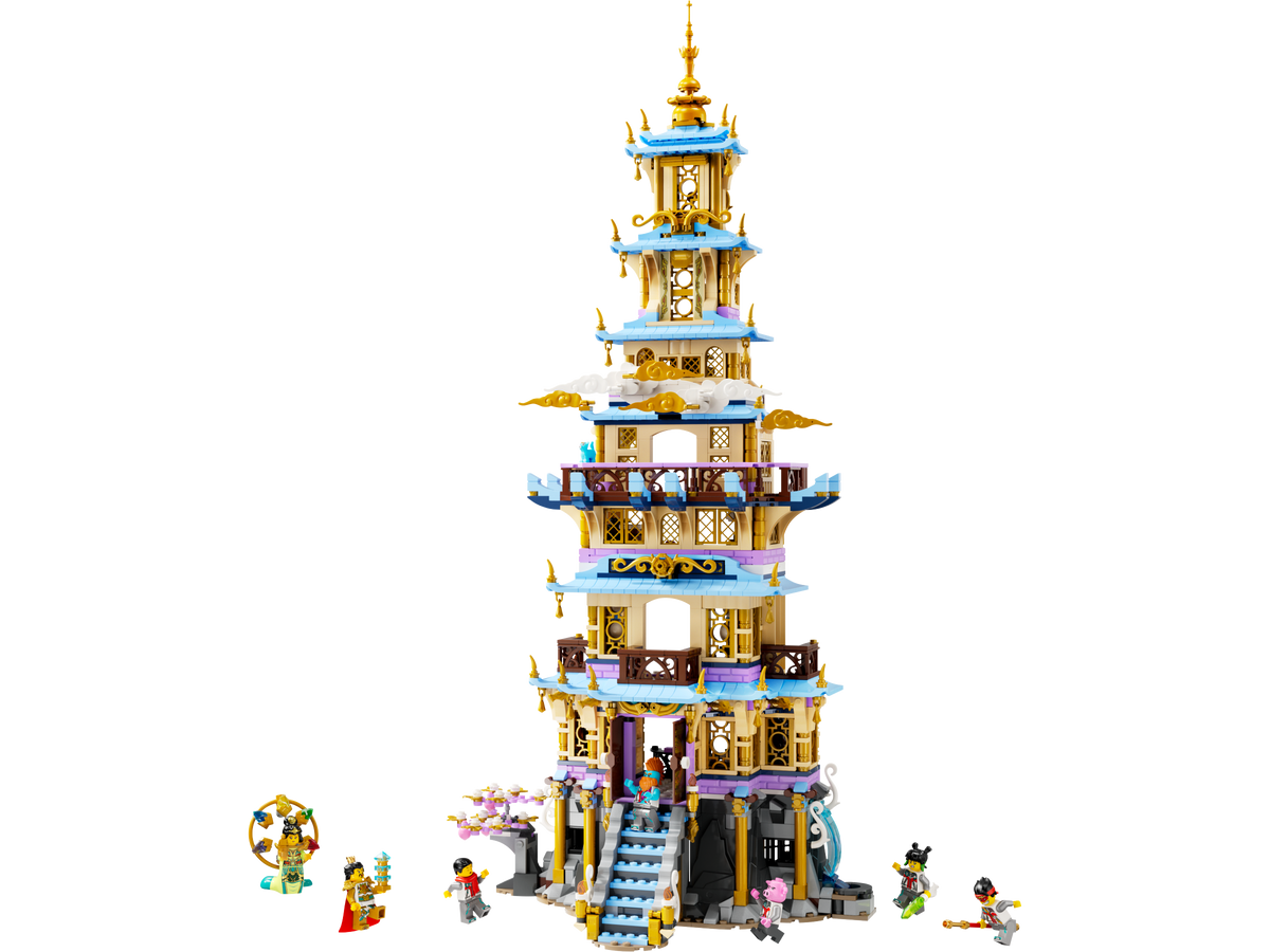 80058 Celestial Pagoda (Certified) LEGO Monkie Kid product image 1, provided for visual reference and product detail review