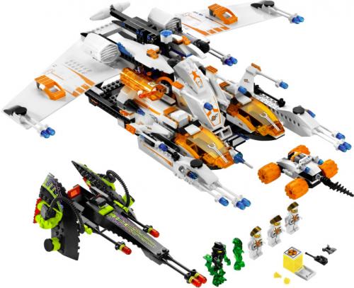 7644 MX-81 Hypersonic Operations Aircraft (Used) LEGO Space product image 1, provided for visual reference and product