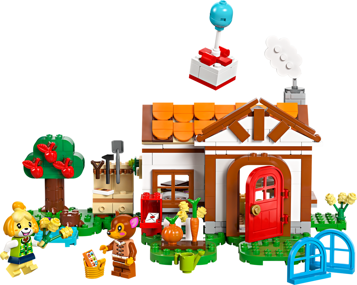 77049 Isabelle's House Visit (Certified) LEGO Animal Crossing product image 1, provided for visual reference and product