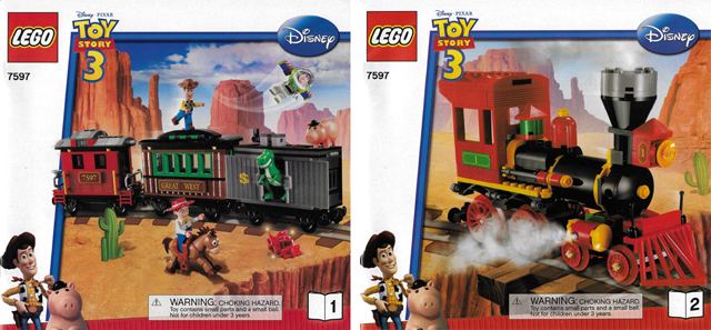 7597 Western Train Chase (Used) LEGO Toy Story product image 2, provided for visual reference and product detail review