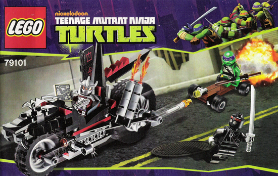 79101 Shredder's Dragon Bike (Certified) LEGO Teenage Mutant Ninja Turtles product image 2, provided for visual reference