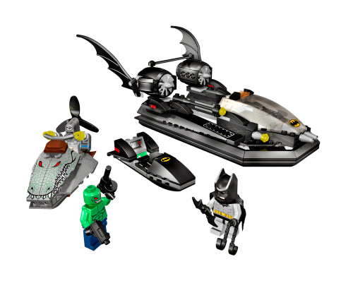 7780 The Batboat: Hunt for Killer Croc (Certified) LEGO Super Heroes product image 1, provided for visual reference and