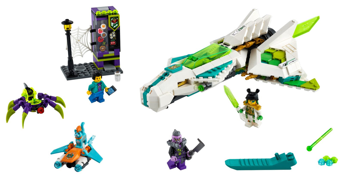 80020 White Dragon Horse Jet (Certified) LEGO Monkie Kid product image 1, provided for visual reference and product detail