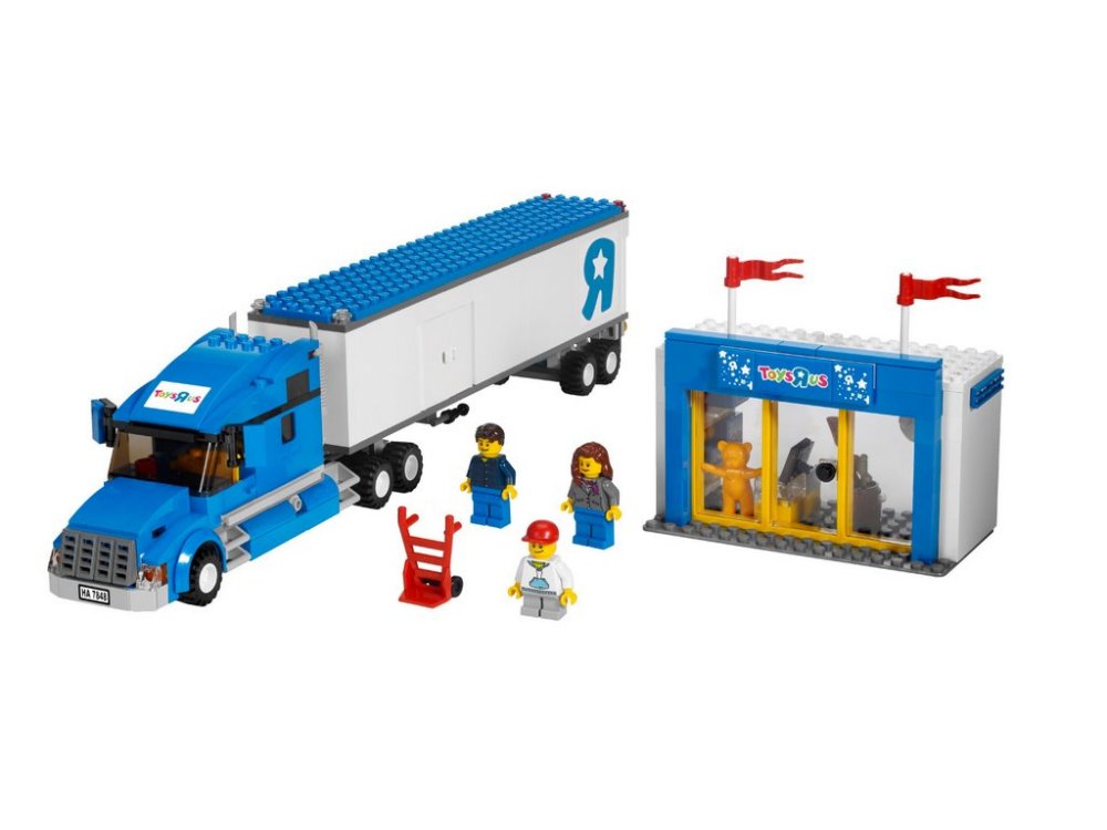 7848 Toys R Us Truck (Used) LEGO City product image 1, provided for visual reference and product detail review