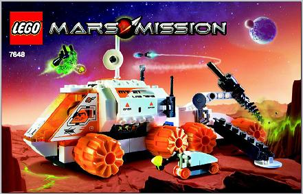 7648 MT-21 Mobile Mining Unit (Certified) LEGO Space product image 2, provided for visual reference and product detail review