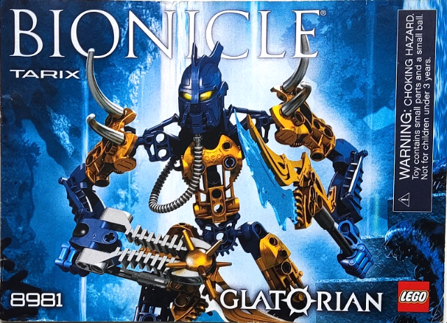 8981 Tarix (Used) LEGO BIONICLE product image 2, provided for visual reference and product detail review