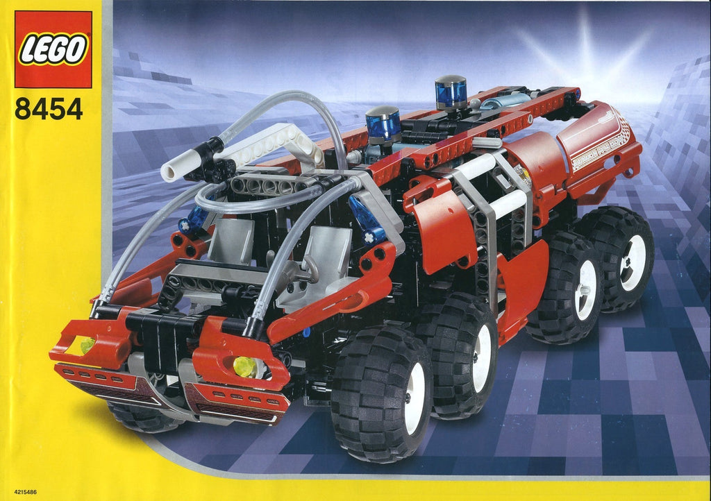 8454 Rescue Truck (Used) LEGO TECHNIC product image 2, provided for visual reference and product detail review
