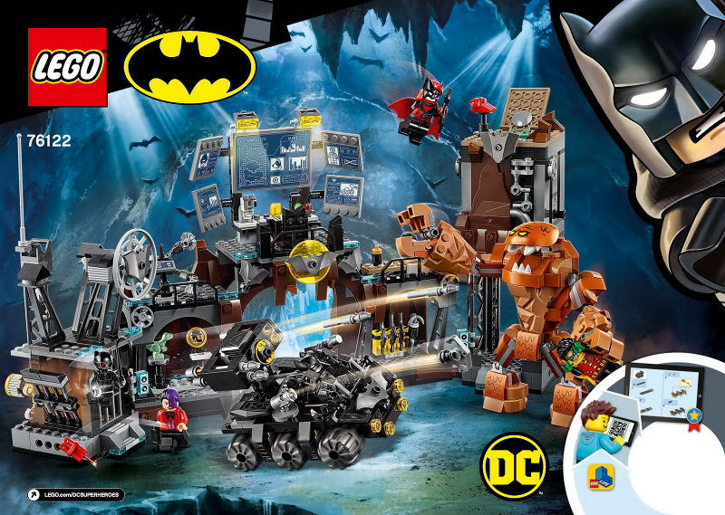76122 Batcave Clayface Invasion (Certified) LEGO Super Heroes product image 2, provided for visual reference and product