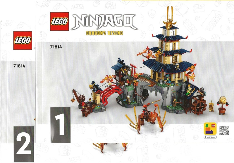 71814 Tournament Temple City (Used) LEGO Ninjago product image 2, provided for visual reference and product detail review