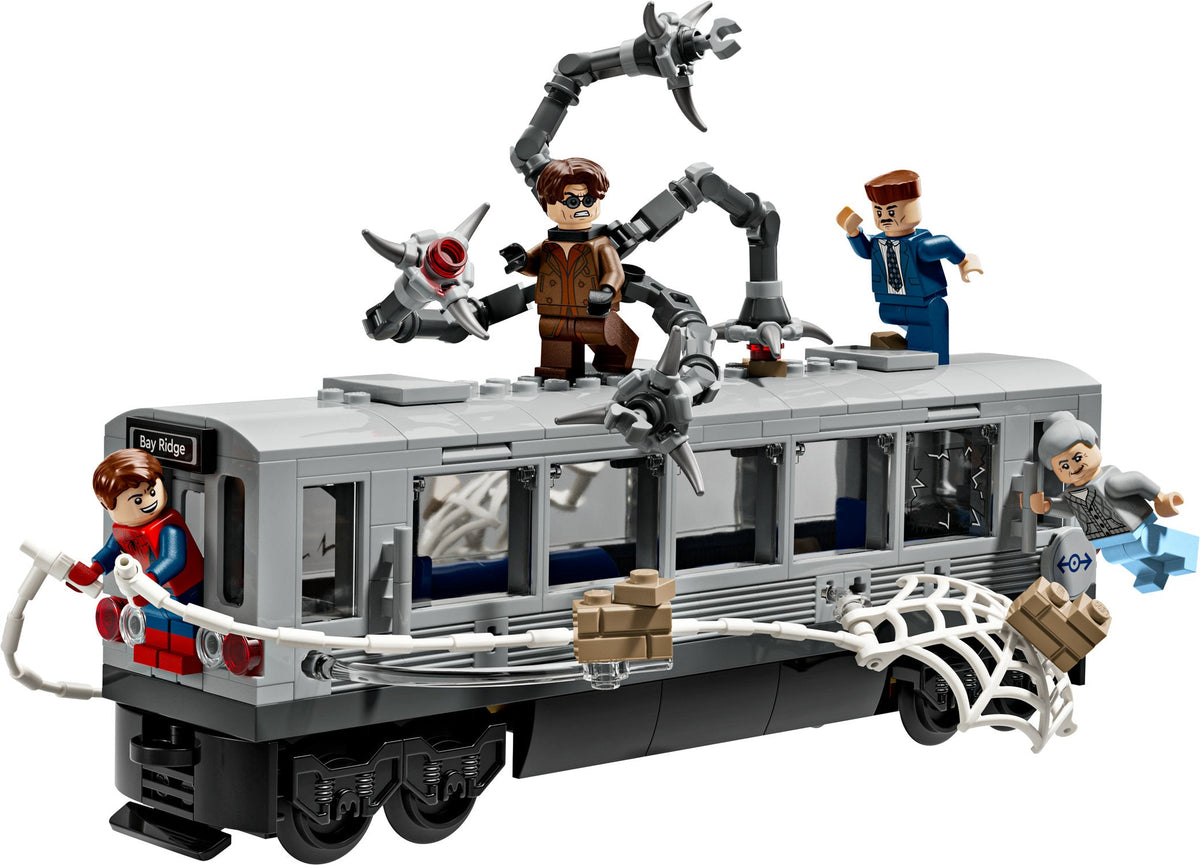 76321 Spider-Man vs. Doc Ock Subway Train Scene (Certified) LEGO Super Heroes product image 1, provided for visual reference