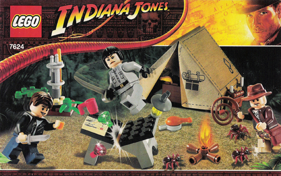 7624 Jungle Duel (Certified) LEGO Indiana Jones product image 2, provided for visual reference and product detail review