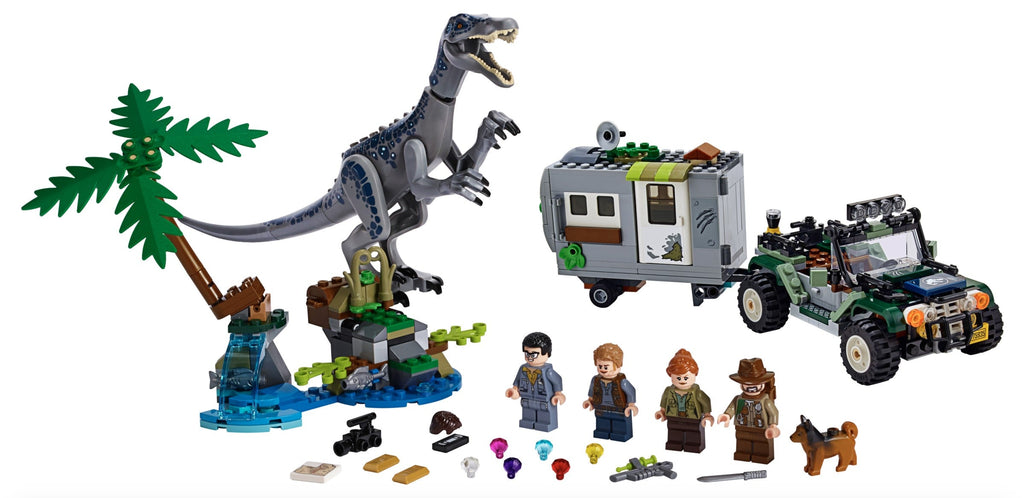 75935 Baryonyx Face-Off: The Treasure Hunt (Used) LEGO Jurassic World product image 1, provided for visual reference and