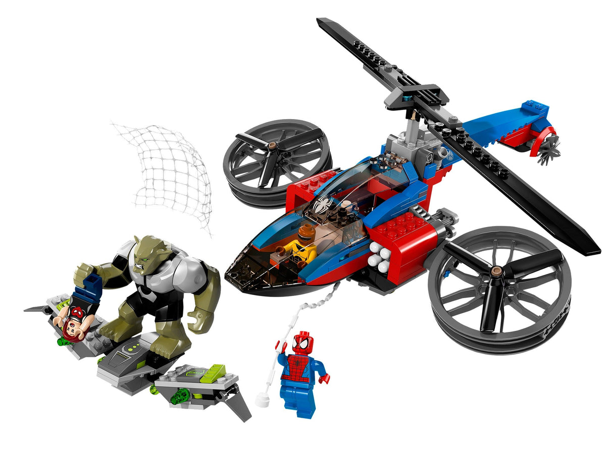 76016 Spider-Helicopter Rescue (Certified) LEGO Super Heroes product image 1, provided for visual reference and product