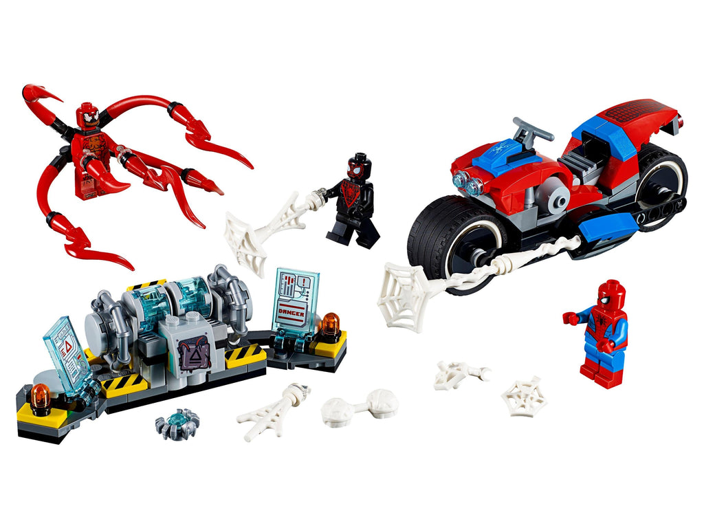 76113 Spider-Man Bike Rescue (Certified) LEGO Super Heroes product image 1, provided for visual reference and product detail