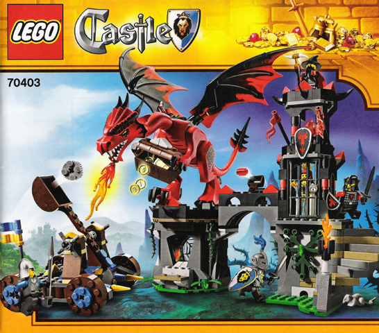 70403 Dragon Mountain (Certified) LEGO Castle product image 2, provided for visual reference and product detail review