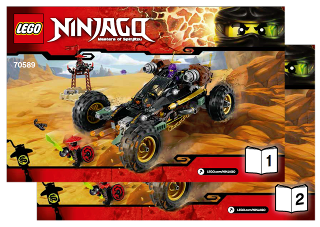 70589 Rock Roader (Used) LEGO Ninjago product image 2, provided for visual reference and product detail review