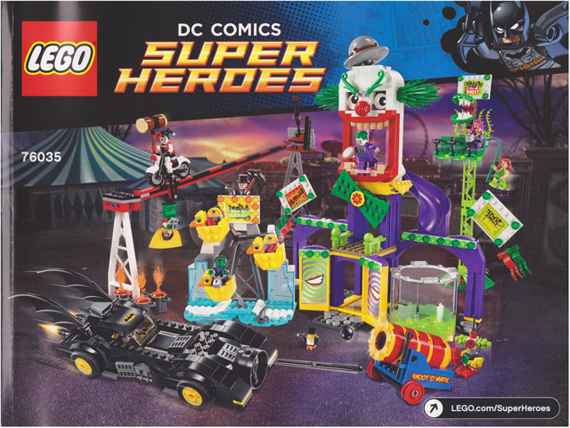 76035 Jokerland (Certified) LEGO Super Heroes product image 2, provided for visual reference and product detail review