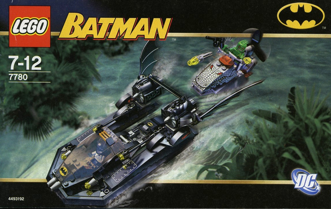 7780 The Batboat: Hunt for Killer Croc (Certified) LEGO Super Heroes product image 2, provided for visual reference and
