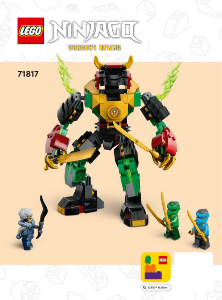 71817 Lloyd's Elemental Power Mech (Certified) LEGO Ninjago product image 2, provided for visual reference and product