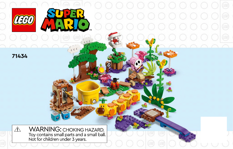 71434 Soda Jungle Maker Set (Certified) LEGO Super Mario product image 2, provided for visual reference and product detail