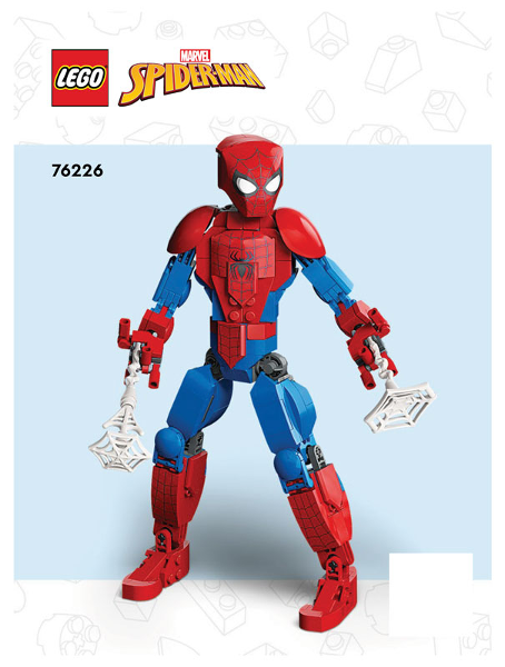 76226 Spider-Man Figure (Certified) LEGO Super Heroes product image 2, provided for visual reference and product detail