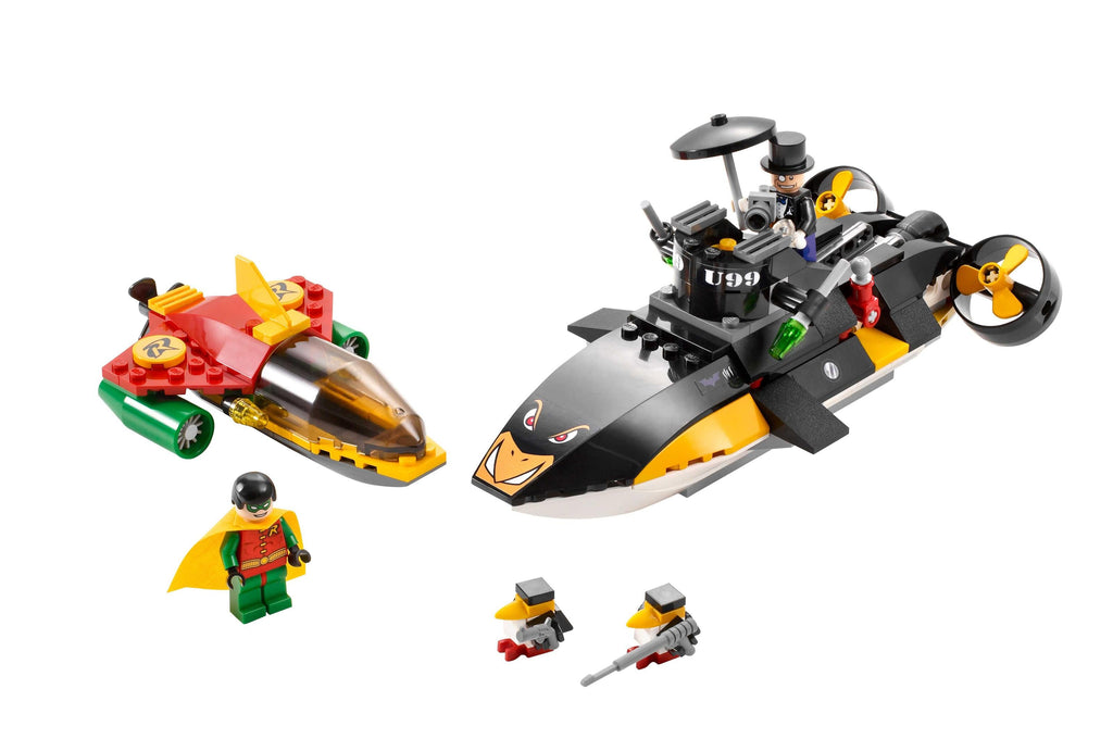 7885 Robin's Scuba Jet: Attack of The Penguin (Used) LEGO Super Heroes product image 1, provided for visual reference and