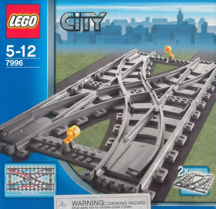 7996 Train Rail Crossing (Certified) LEGO City product image 2, provided for visual reference and product detail review