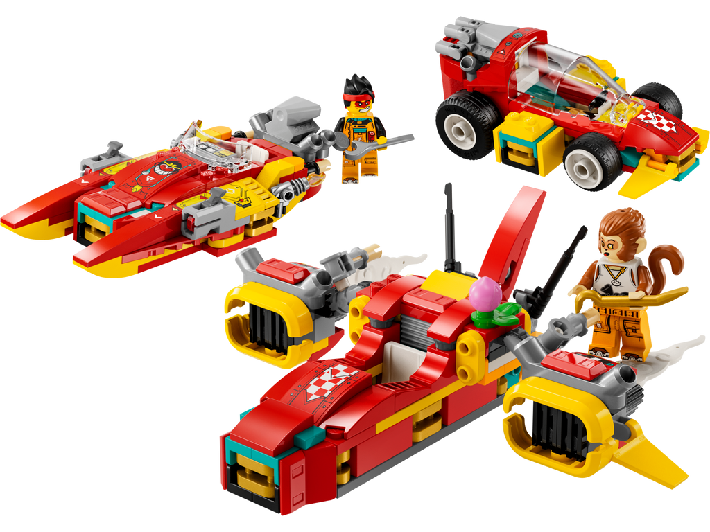 80050 Creative Vehicles (Certified) LEGO Monkie Kid product image 1, provided for visual reference and product detail review