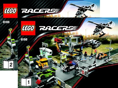 8186 Street Extreme (Used) LEGO Racers product image 2, provided for visual reference and product detail review
