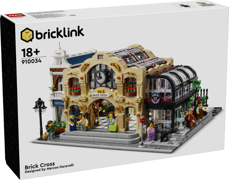 910034 Brick Cross (Retired) LEGO BrickLink product image 1, provided for visual reference and product detail review