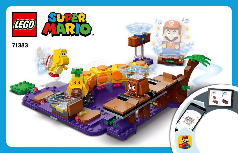 71383 Wiggler's Poison Swamp - Expansion Set (Certified) LEGO Super Mario product image 2, provided for visual reference and