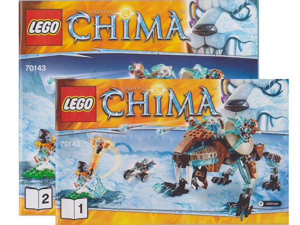 70143 Sir Fangar's Sabre-Tooth Walker (Used) LEGO Legends of Chima product image 2, provided for visual reference and