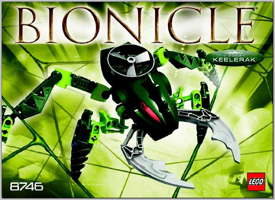 8746 Visorak Keelerak (Certified) LEGO BIONICLE product image 2, provided for visual reference and product detail review
