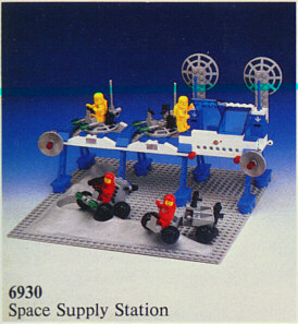 6930 Space Supply Station (Certified) LEGO Space product image 1, provided for visual reference and product detail review
