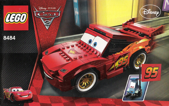 8484 Ultimate Build Lightning McQueen (Used) LEGO Cars product image 2, provided for visual reference and product detail