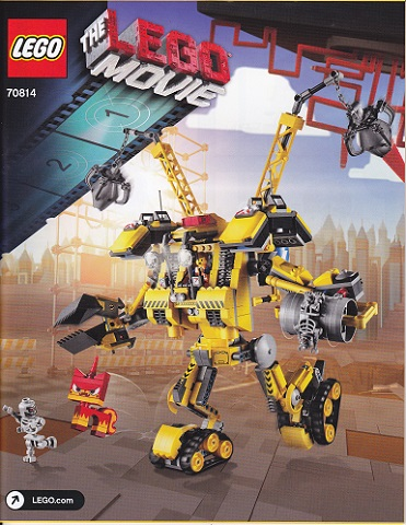70814 Emmet's Construct-o-Mech (Used) LEGO The LEGO Movie product image 2, provided for visual reference and product detail