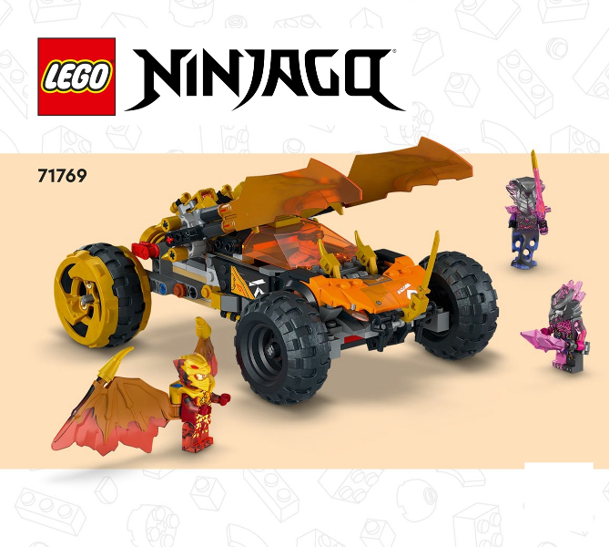 71769 Cole's Dragon Cruiser (Used) LEGO Ninjago product image 2, provided for visual reference and product detail review