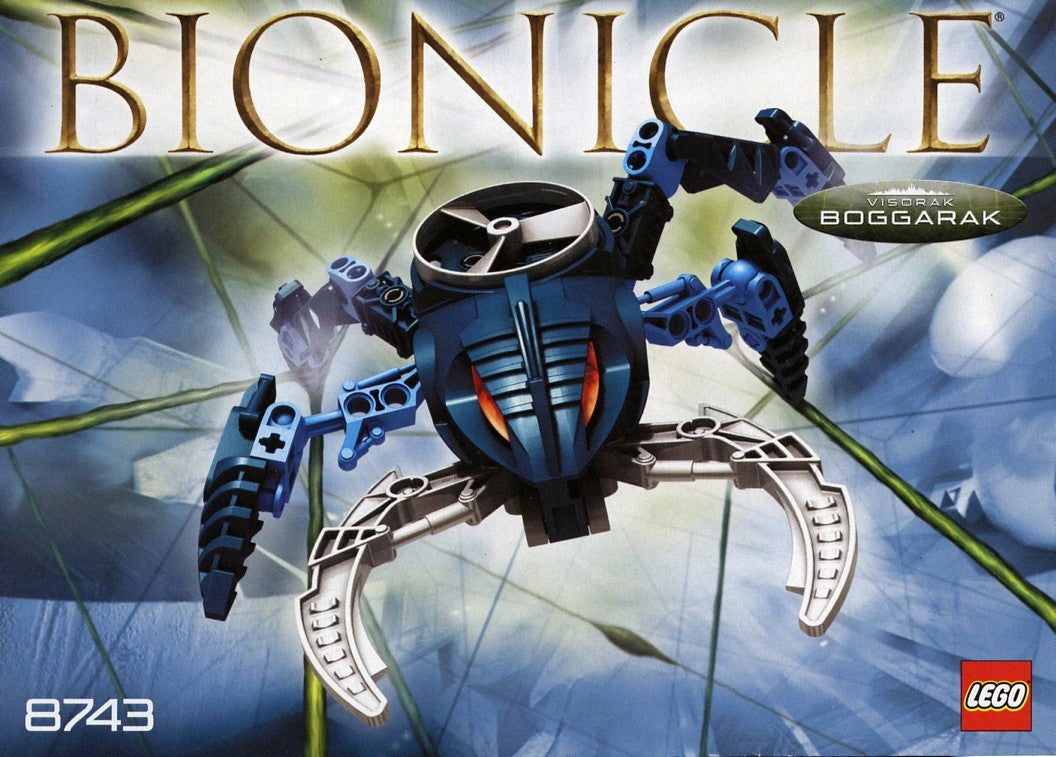 8743 Visorak Boggarak (Certified) LEGO BIONICLE product image 2, provided for visual reference and product detail review
