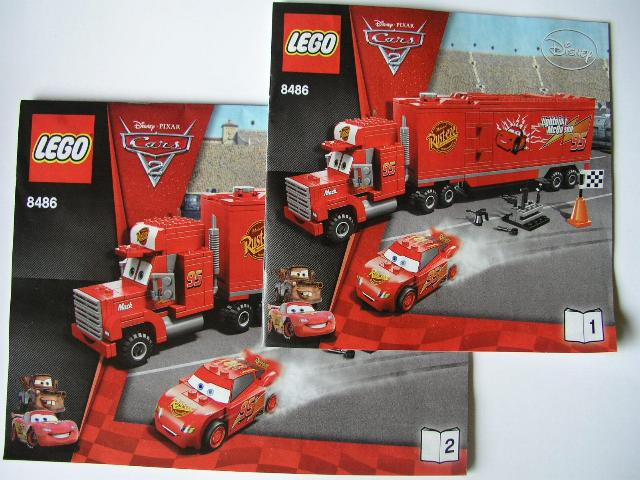 8486 Mack's Team Truck (Certified) LEGO Cars product image 2, provided for visual reference and product detail review